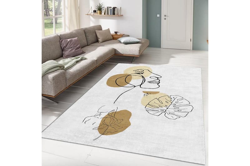 Alho Wiltonmatta 100x180 cm Rektangulär - Flerfärgad - Textilier & mattor - Mattor - Modern matta - Friezemattor
