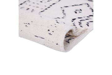 Alkent Ullmatta 160x230 cm - Svart/Vit - Textilier & mattor - Mattor - Modern matta - Ullmattor