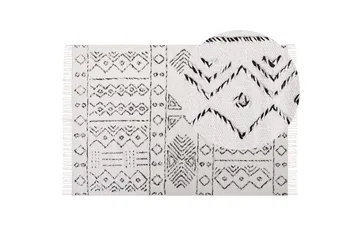 Alkent Ullmatta 160x230 cm - Svart/Vit - Textilier & mattor - Mattor - Modern matta - Ullmattor