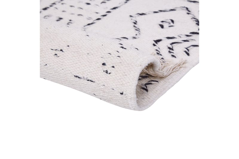 Alkent Ullmatta 80x150 cm - Svart/Vit - Textilier & mattor - Mattor - Modern matta - Ullmattor