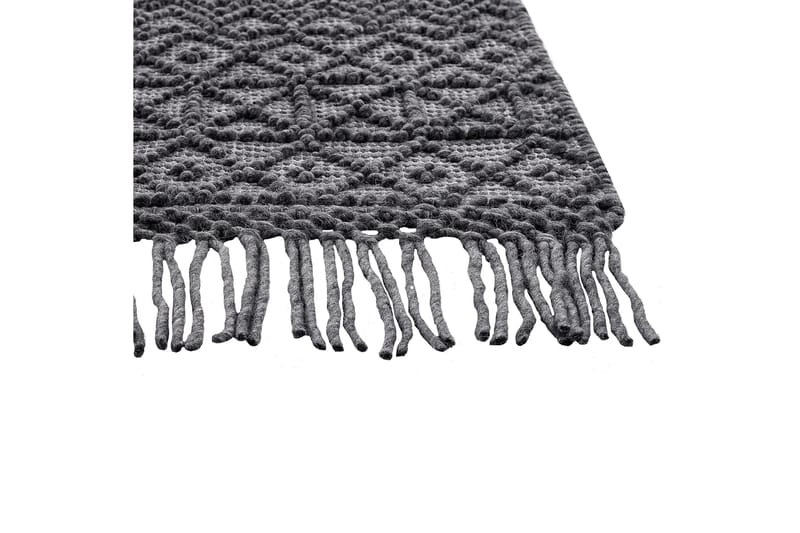 Alucra Ryamatta 160x230 cm - Svart - Textilier & mattor - Mattor - Modern matta - Ullmattor