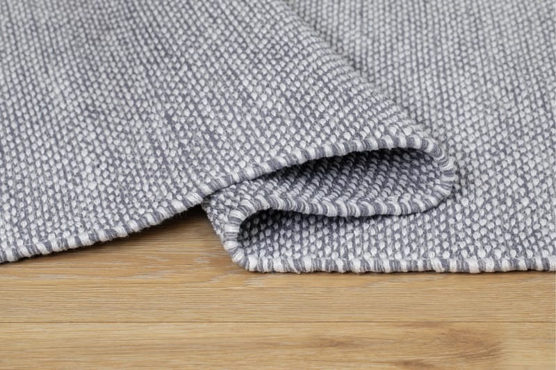 Alva Bomullsmatta 140x200 cm Rektangulär - Grå - Textilier & mattor - Mattor - Modern matta - Bomullsmattor