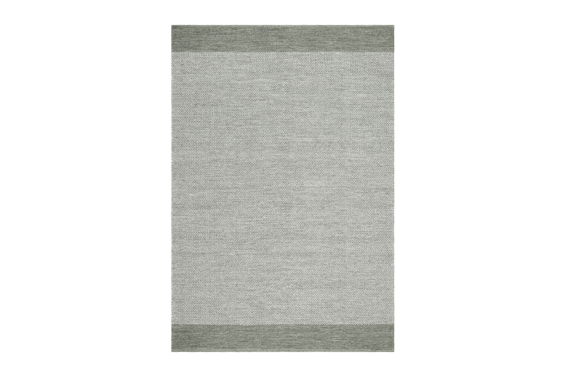 Alva Bomullsmatta 140x200 cm Rektangul&auml;r - Gr&ouml;n