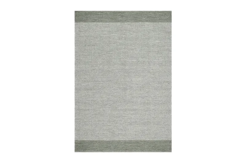 Alva Bomullsmatta 140x200 cm Rektangulär - Grön - Textilier & mattor - Mattor - Modern matta - Bomullsmattor