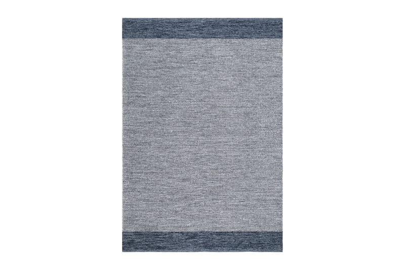 Alva Bomullsmatta 160x230 cm Rektangulär - Blå - Textilier & mattor - Mattor - Modern matta - Bomullsmattor
