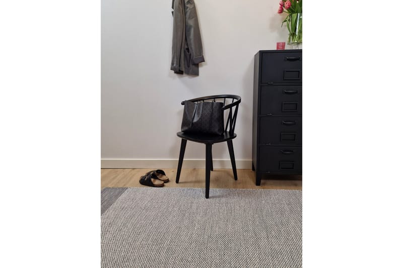 Alva Bomullsmatta 200x300 cm Rektangulär - Grå - Textilier & mattor - Mattor - Modern matta - Bomullsmattor