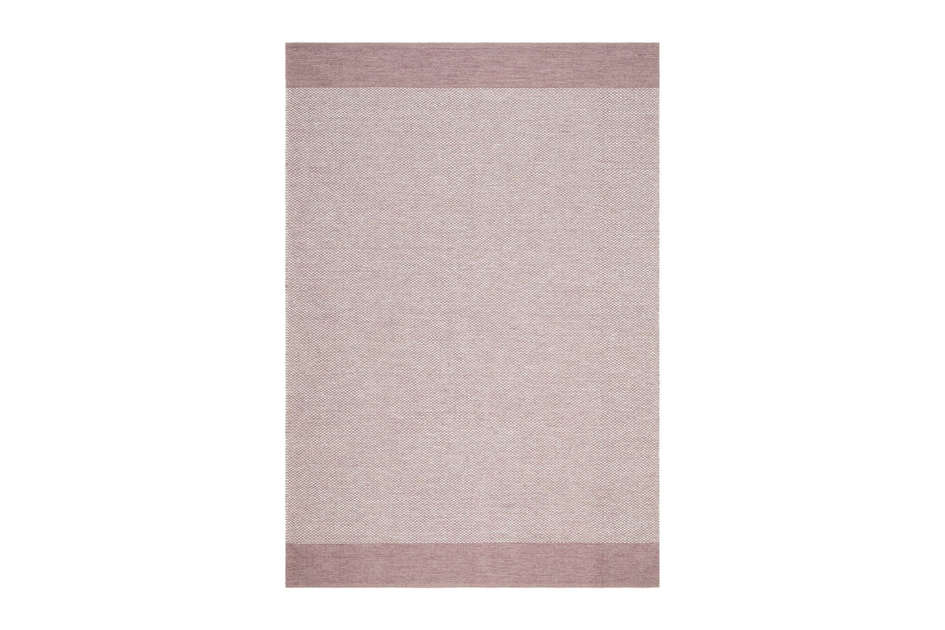 Alva Bomullsmatta 200x300 cm Rektangul&auml;r - Rosa