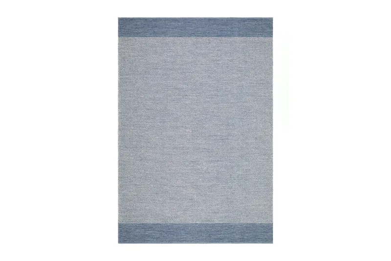 Alva Bomullsmatta 240x340 cm Rektangulär, Blå