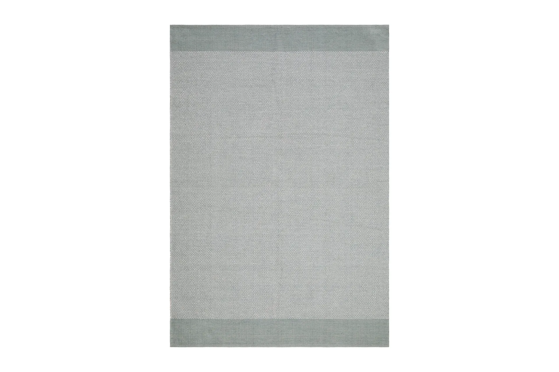 alva bomullsmatta 240x340 cm rektangulär - ljusgrön