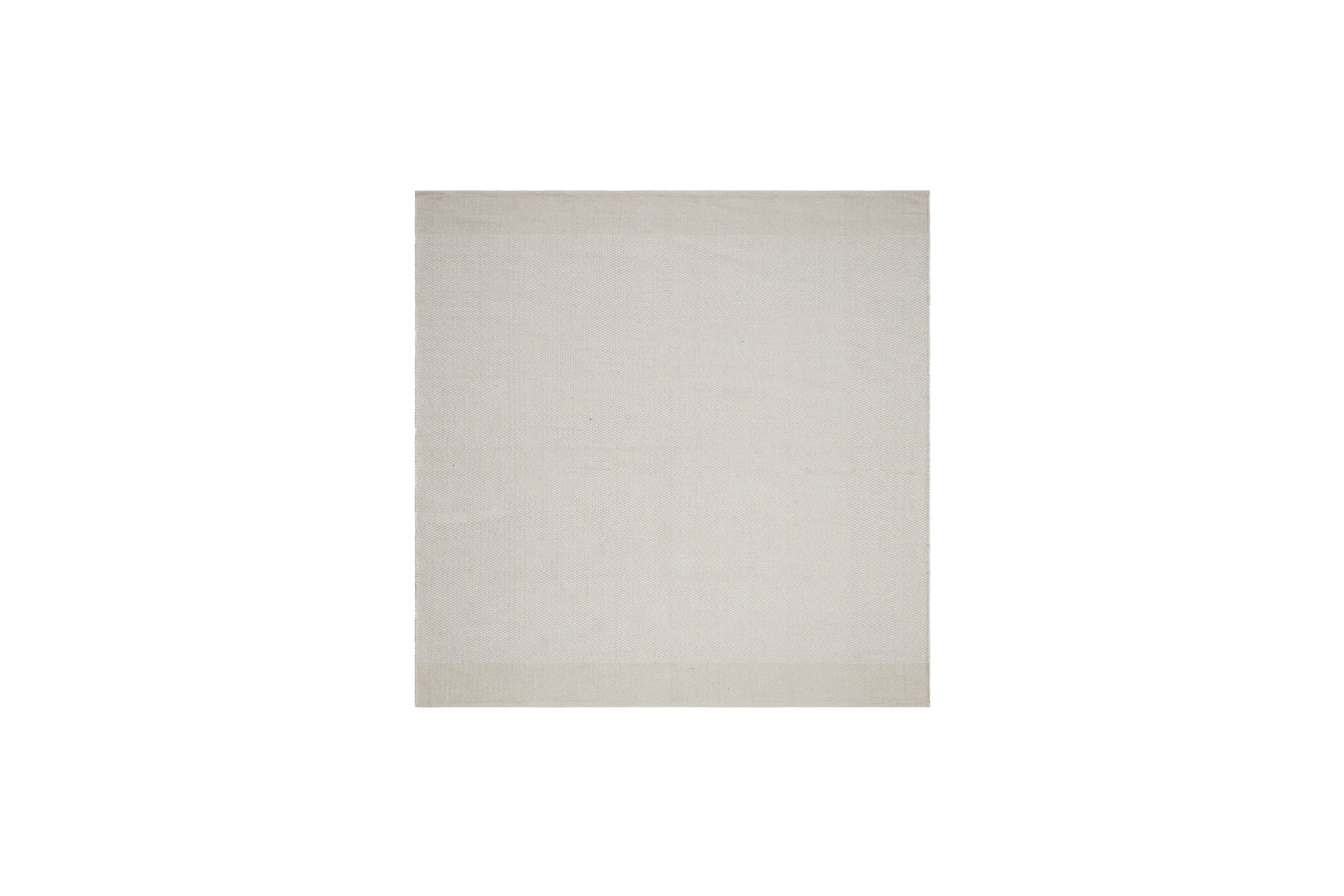 alva bomullsmatta 300x300 cm kvadratisk - creme