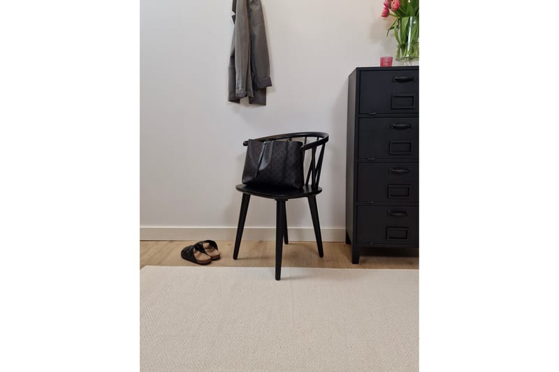 Alva Bomullsmatta 300x300 cm Kvadratisk - Creme - Textilier & mattor - Mattor - Modern matta - Bomullsmattor