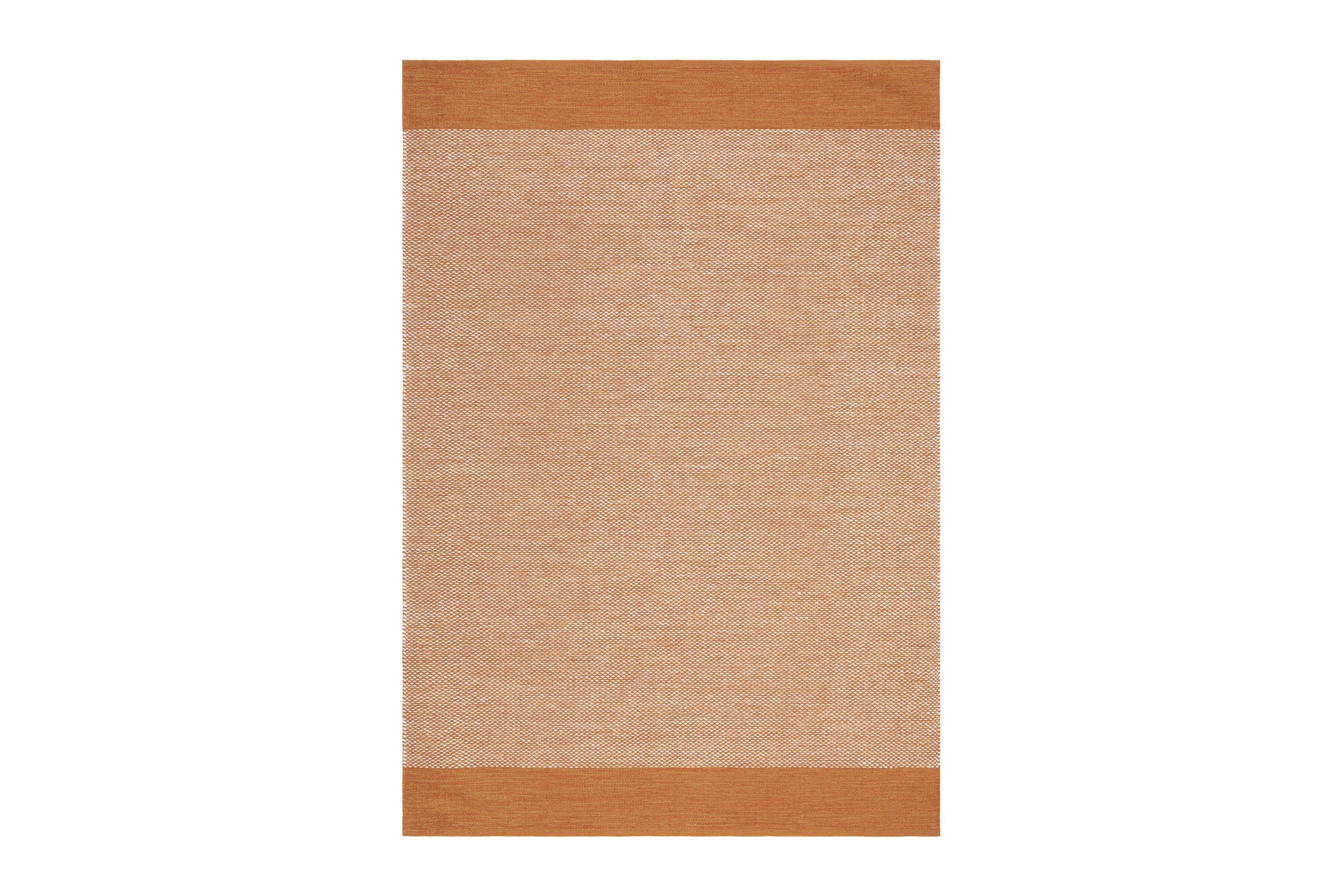 alva bomullsmatta 300x400 cm rektangulär - orange