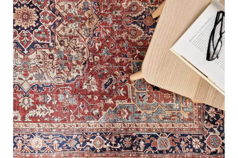 Amber Wiltonmatta 160x230 cm Rektangulär - Röd - Textilier & mattor - Mattor - Modern matta - Friezemattor