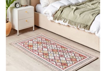 Anadag Ryamatta 80x150 cm - Beige - Textilier & mattor - Mattor - Modern matta - Bomullsmattor