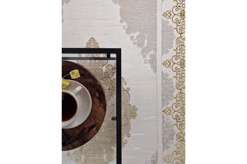 Ankara Wiltonmatta 160x230 cm - Beige/Guld - Textilier & mattor - Mattor - Modern matta - Friezemattor