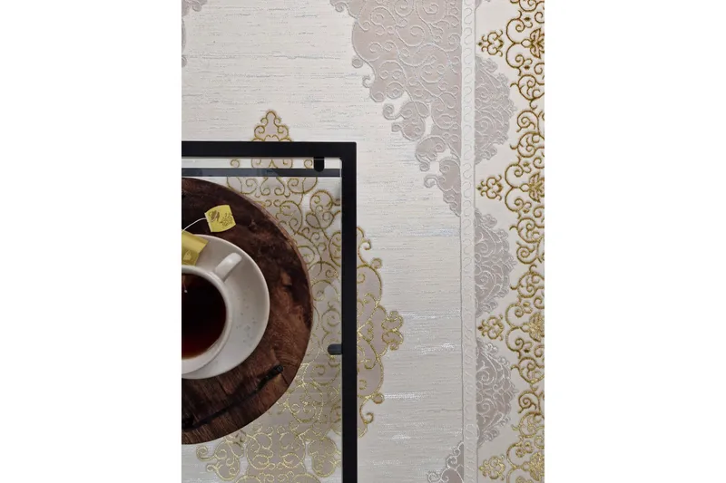Ankara Wiltonmatta 200x290 cm - Beige/Guld - Textilier & mattor - Mattor - Modern matta - Friezemattor