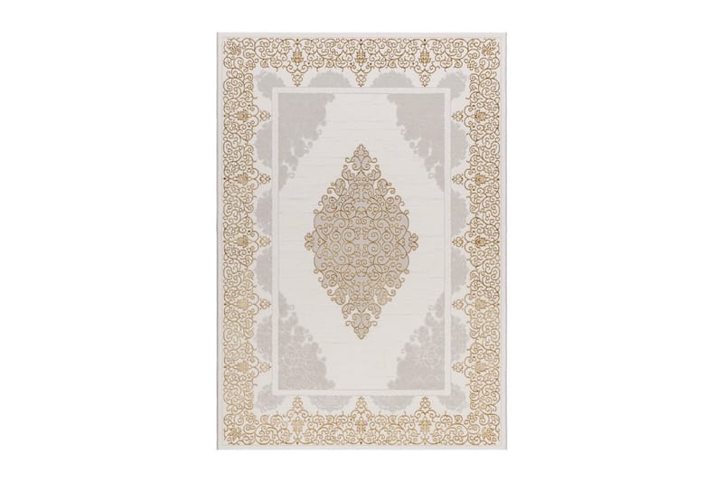 Ankara Wiltonmatta 300x400 cm, Beige/Guld
