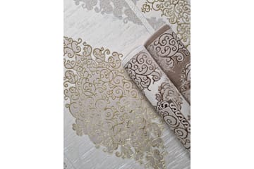 Ankara Wiltonmatta 80x300 cm - Beige/Guld - Textilier & mattor - Mattor - Modern matta - Friezemattor