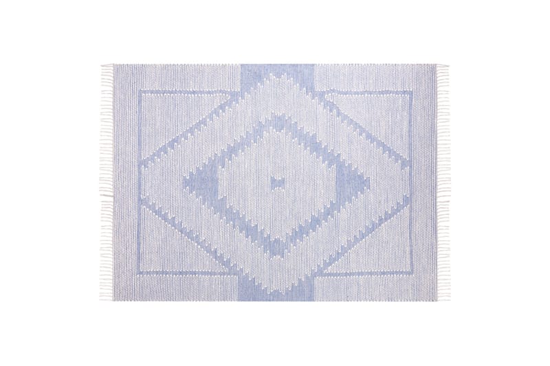 Ansar Bomullsmatta 140x200 cm, Blå