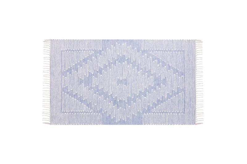 Ansar Bomullsmatta 80x150 cm, Blå