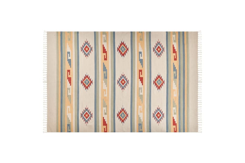 Aparan Bomullsmatta 200x300 cm Beige - Bomullsmattor