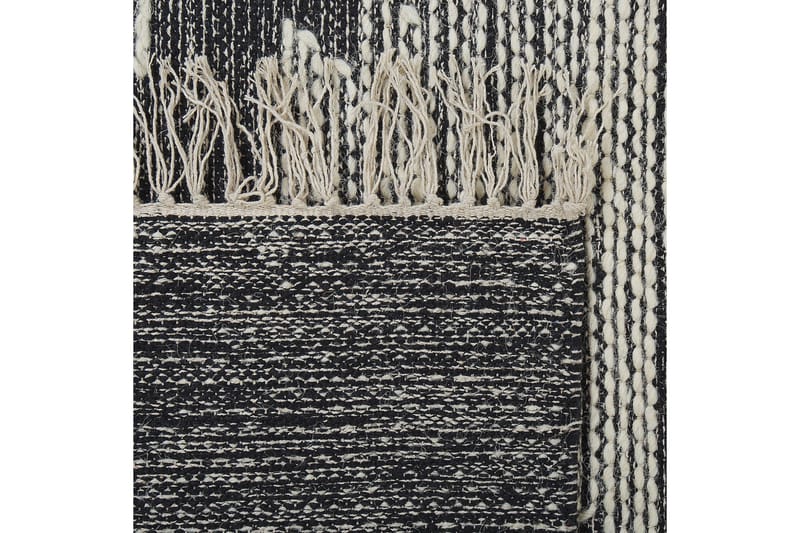 Arbaa Bomullsmatta 160x230 cm - Svart/Vit - Textilier & mattor - Mattor - Modern matta - Bomullsmattor