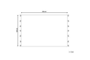 Argavand Ullmatta 160x230 cm - Beige - Textilier & mattor - Mattor - Modern matta - Ullmattor