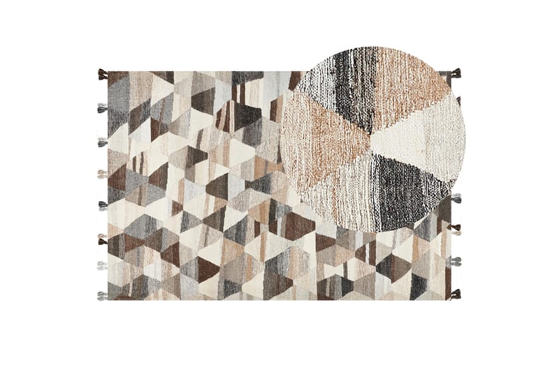 Argavand Ullmatta 200x300 cm Beige - Textilier & mattor - Mattor - Modern matta - Ullmattor