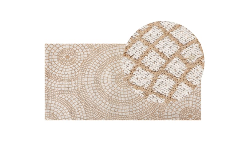 Ariba Jutematta 80x150 cm - Beige - Textilier & mattor - Mattor - Modern matta - Jutemattor & sisalmattor