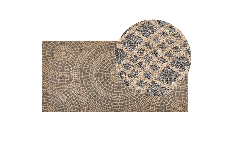 Ariba Jutematta 80x150 cm - Grå - Textilier & mattor - Mattor - Modern matta - Jutemattor & sisalmattor