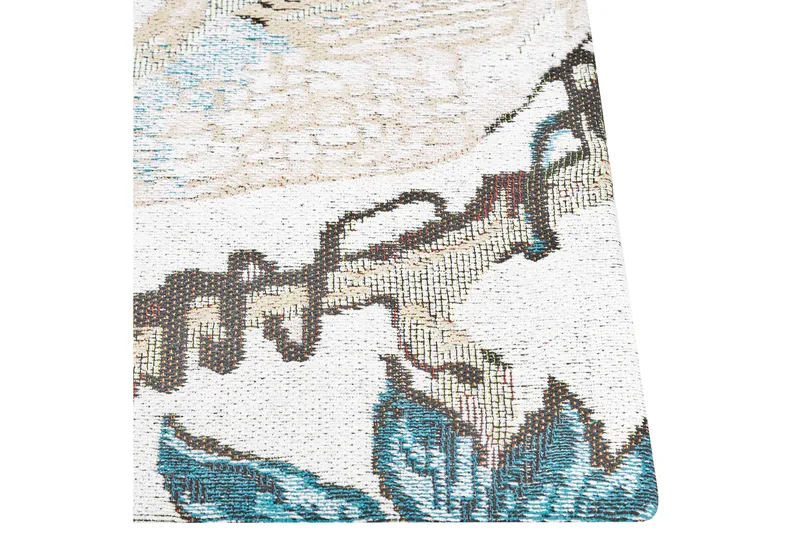 Ariha Ryamatta 140x200 cm - Blå - Textilier & mattor - Mattor - Modern matta - Bomullsmattor