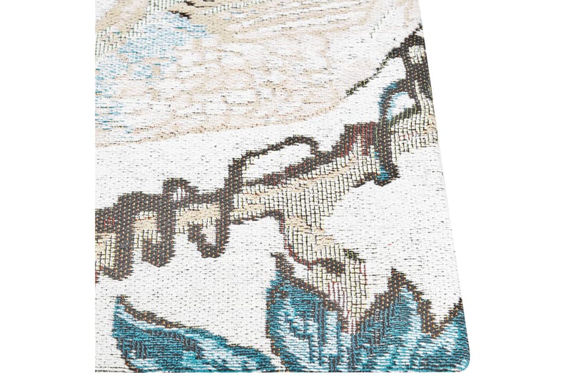 Ariha Ryamatta 140x200 cm Blå - Textilier & mattor - Mattor - Modern matta - Ryamattor