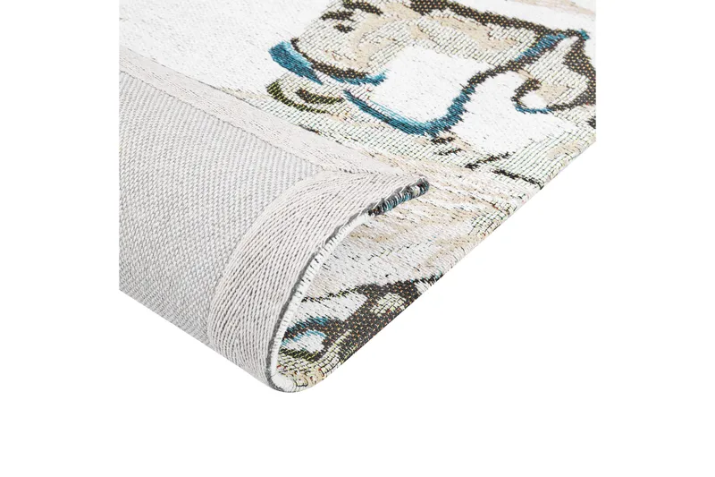 Ariha Ryamatta 140x200 cm - Blå - Textilier & mattor - Mattor - Modern matta - Bomullsmattor