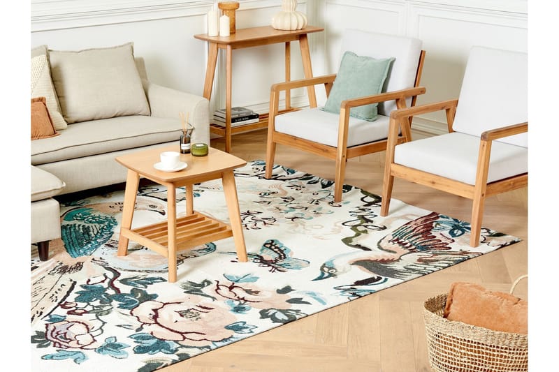 Ariha Ryamatta 200x300 cm - Blå - Textilier & mattor - Mattor - Modern matta - Bomullsmattor