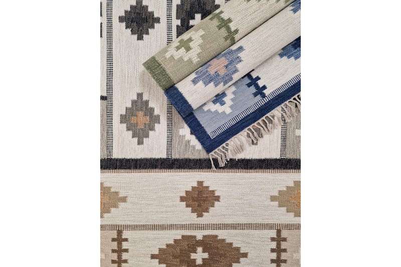 Arvika Ullmatta 160x230 cm Rektangulär - Beige - Textilier & mattor - Mattor - Modern matta - Ullmattor