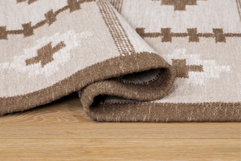 Arvika Ullmatta 160x230 cm Rektangulär - Beige - Textilier & mattor - Mattor - Modern matta - Ullmattor