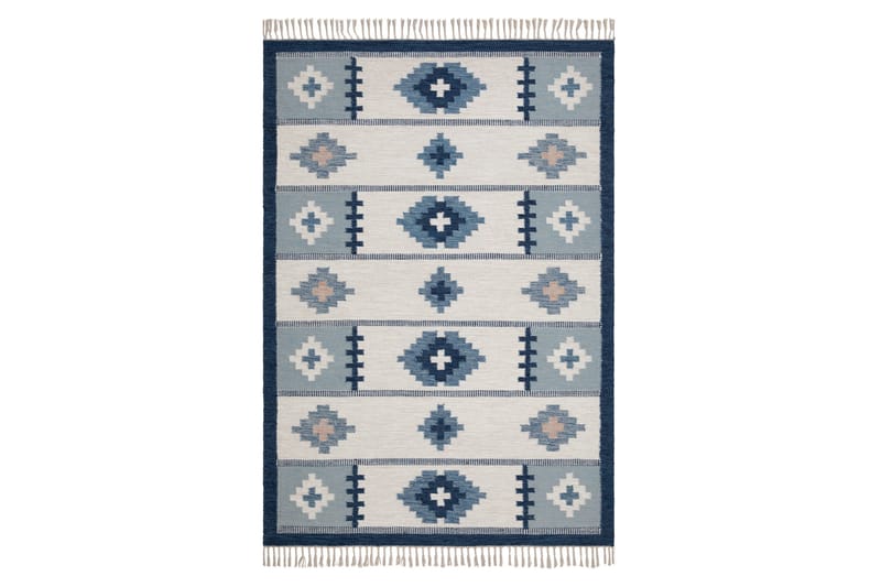 Arvika Ullmatta 160x230 cm Rektangulär, Blå