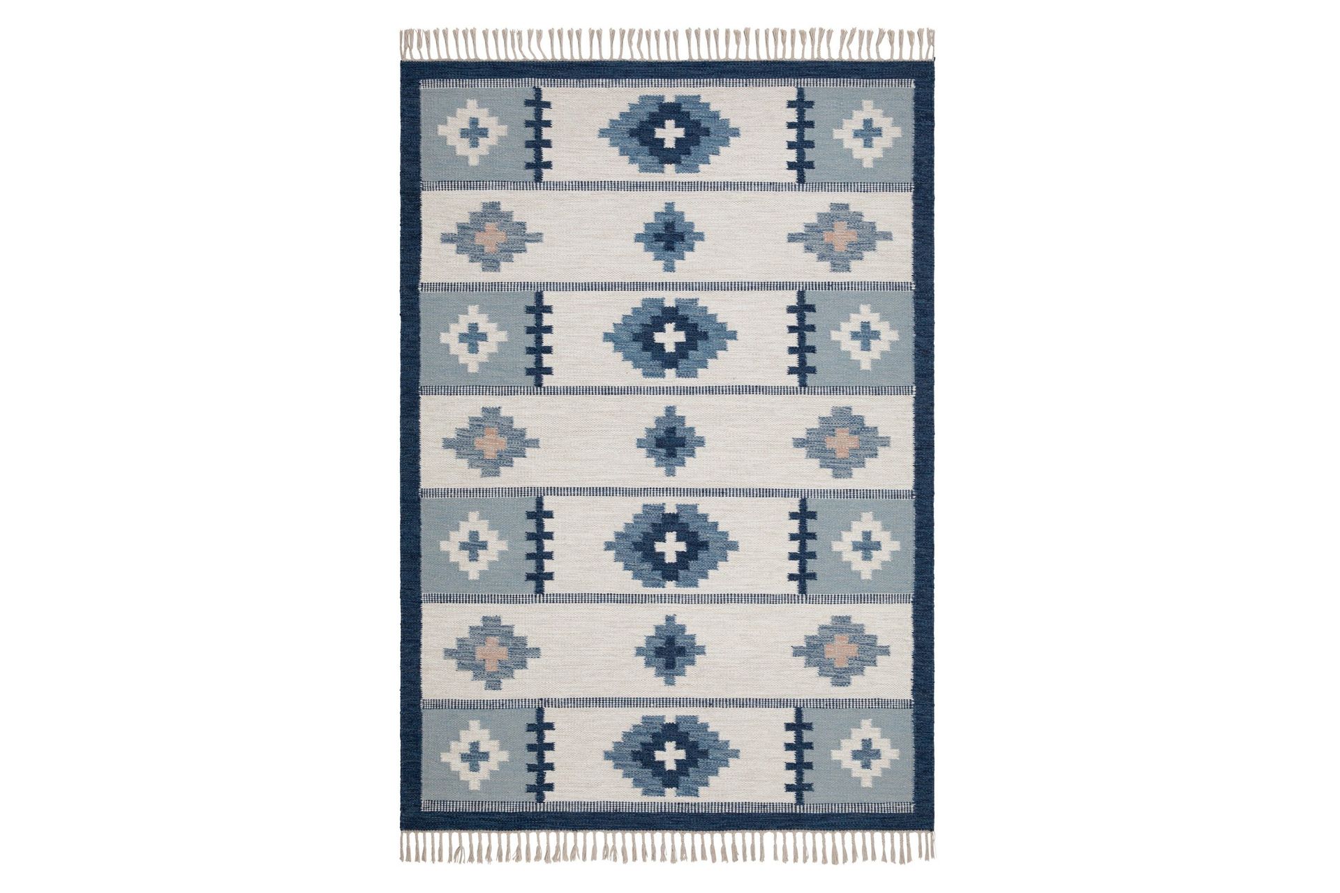 Arvika Ullmatta 200x300 cm Rektangul&auml;r - Bl&aring;