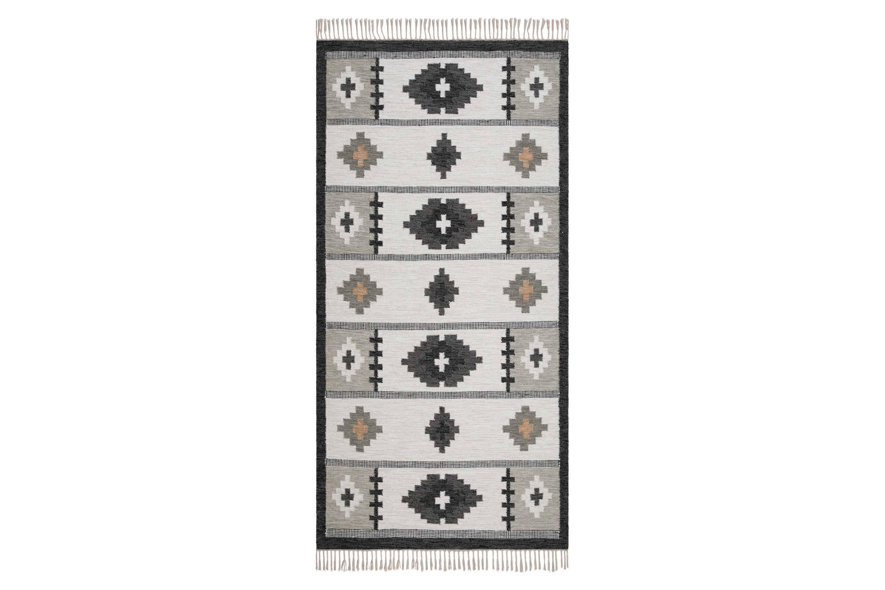 arvika ullmatta 80x200 cm rektangulär - grå