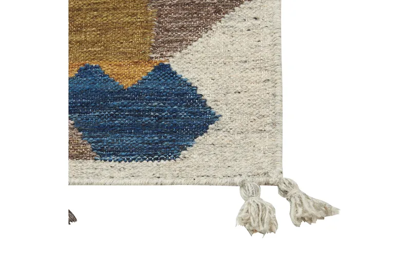 Arzakan Ullmatta 160x230 cm - Röd - Textilier & mattor - Mattor - Modern matta - Ullmattor