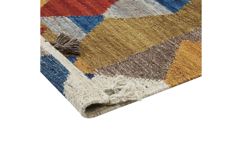 Arzakan Ullmatta 160x230 cm - Röd - Textilier & mattor - Mattor - Modern matta - Ullmattor