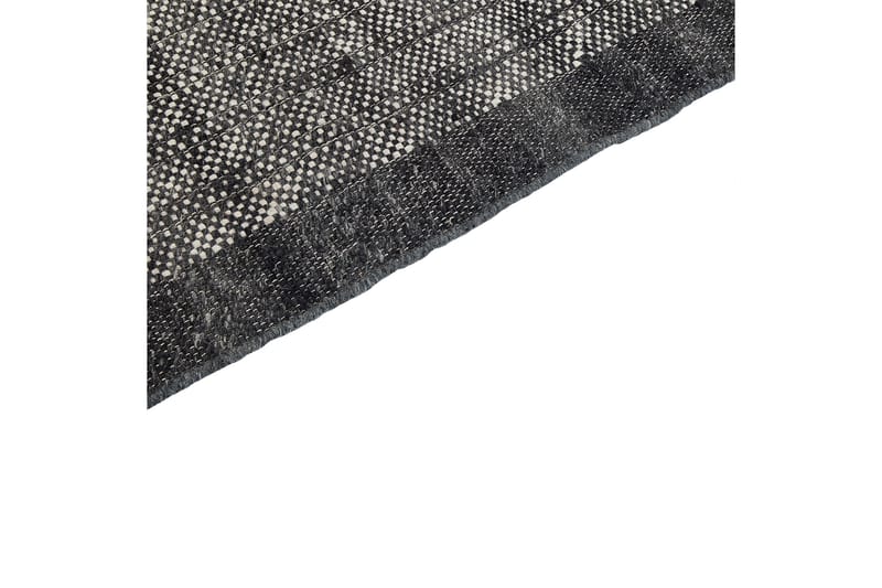 Atlanti Ullmatta 80x150 cm - Svart/Vit - Textilier & mattor - Mattor - Modern matta - Ullmattor