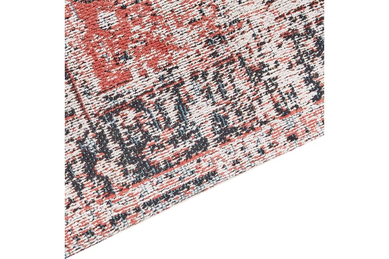 Attera Bomullsmatta 80x150 cm - Röd - Textilier & mattor - Mattor - Modern matta - Bomullsmattor