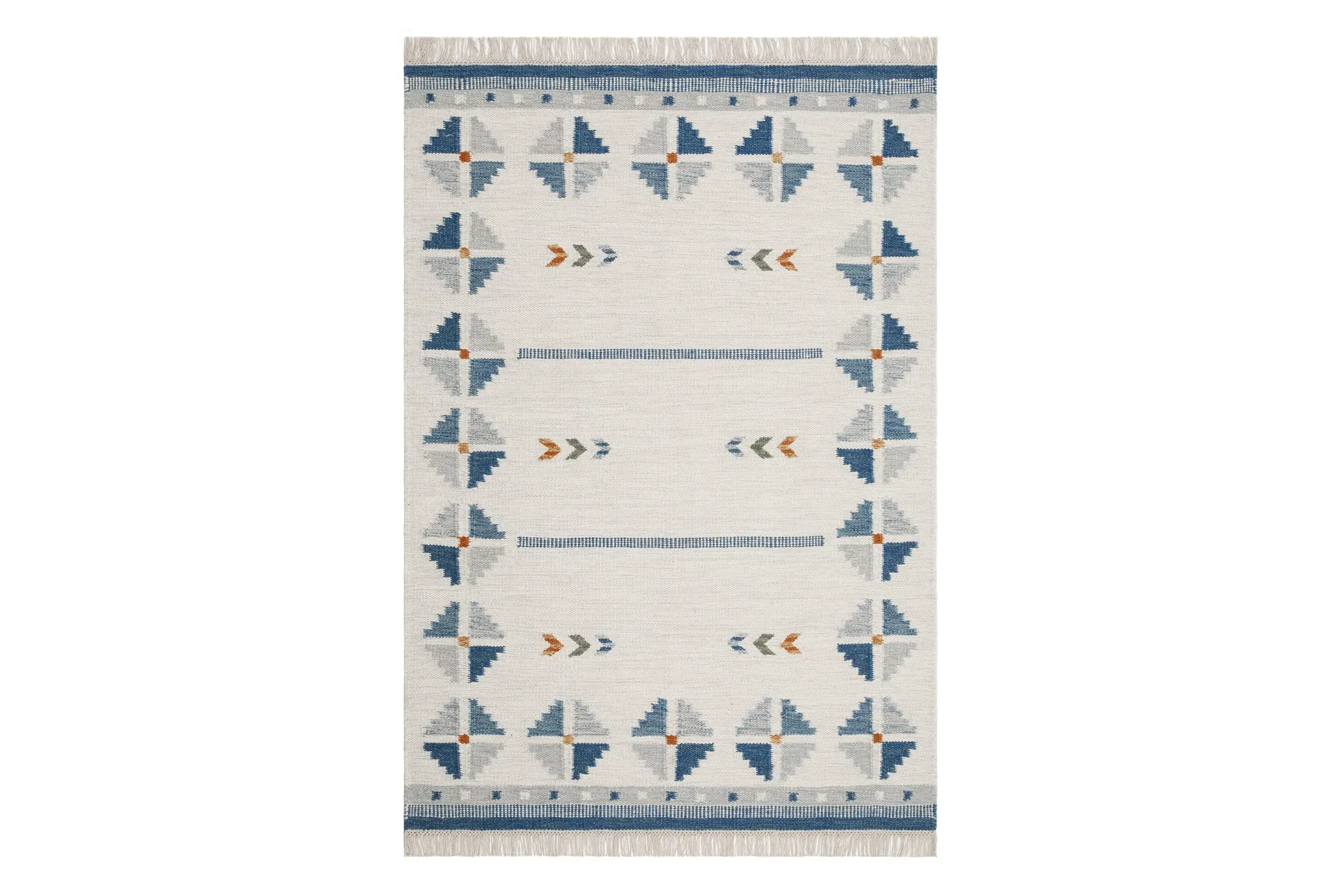 Avesta Ullmatta 140x200 cm Rektangul&auml;r - Bl&aring;