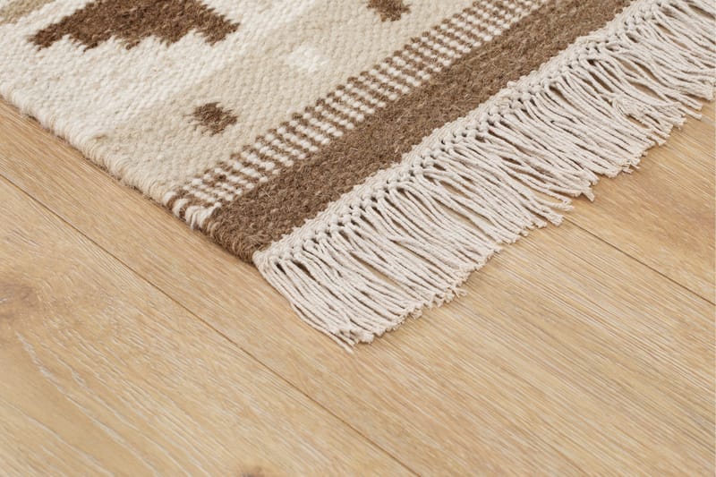 Avesta Ullmatta 140x200 cm Rektangulär - Sand - Textilier & mattor - Mattor - Modern matta - Ullmattor