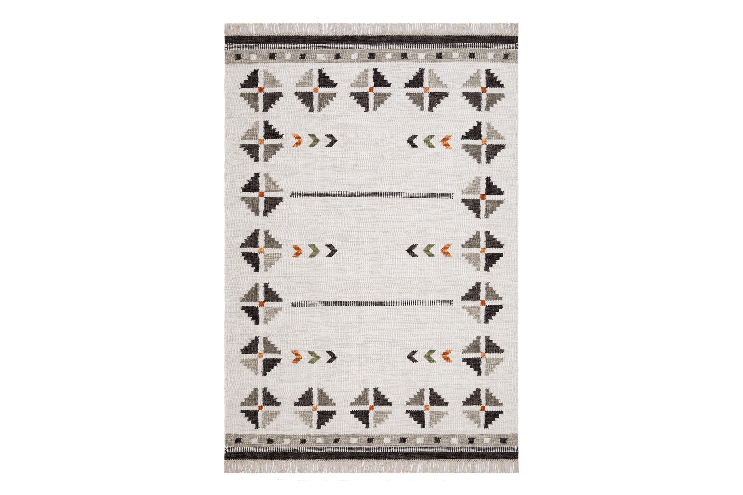 avesta ullmatta 240x340 cm rektangulär - grå