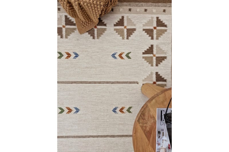 Avesta Ullmatta 80x200 cm Oval - Sand - Textilier & mattor - Mattor - Modern matta - Ullmattor