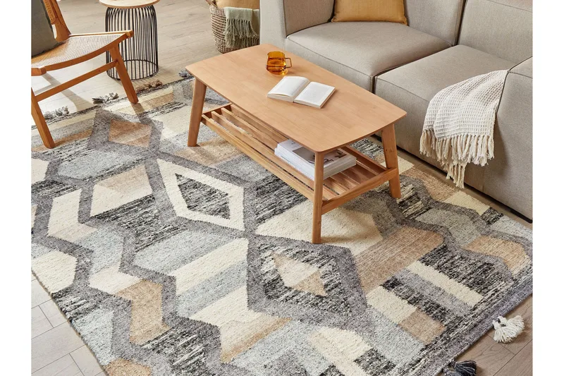 Aygezard Ullmatta 160x230 cm - Grå - Textilier & mattor - Mattor - Modern matta - Ullmattor