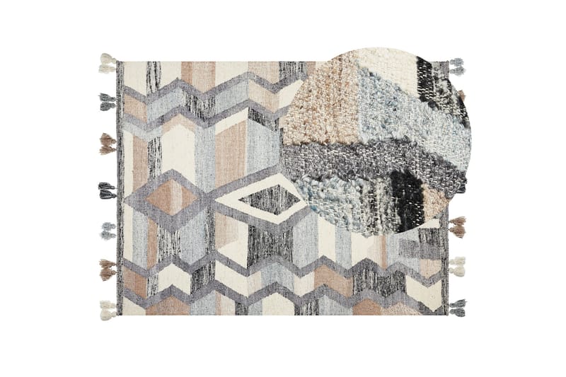 Aygezard Ullmatta 160x230 cm - Grå - Textilier & mattor - Mattor - Modern matta - Ullmattor