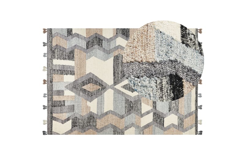 Aygezard Ullmatta 200x300 cm - Grå - Textilier & mattor - Mattor - Modern matta - Ullmattor